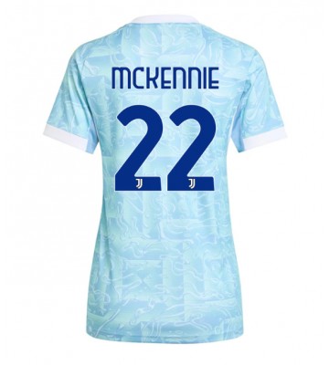 Juventus Weston McKennie #22 Replik Auswärtstrikot Damen 2025-26 Kurzarm